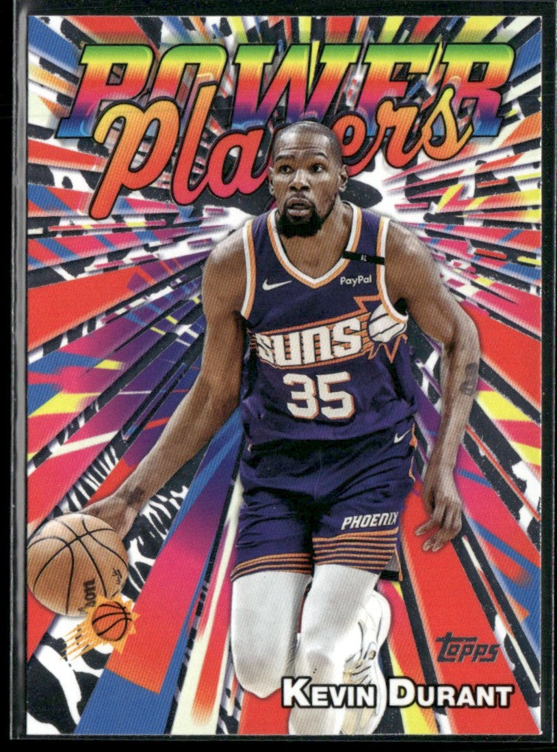 Kevin Durant 2025 Topps Power Players #PP-6 Phoenix Suns