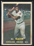 Al Smith 1957 Topps #145 Cleveland Indians
