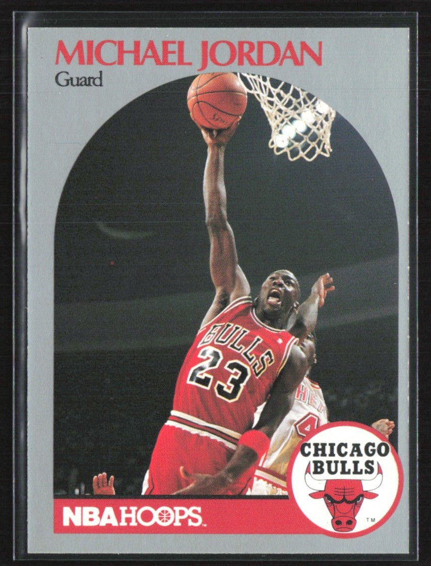 Michael Jordan 1990 Hoops #65 Chicago Bulls