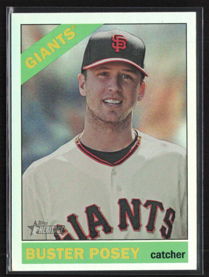 Buster Posey 2015 Topps Heritage Retail Foil #THC-1 San Francisco Giants