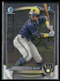 Jesus Made 2025 Bowman Chrome 1st #BCP-50 Milwaukee Brewers