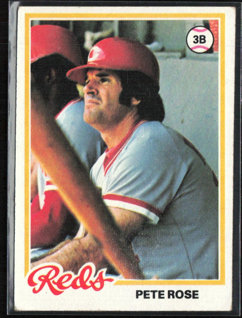 Pete Rose 1978 Topps #20 Cincinnati Reds