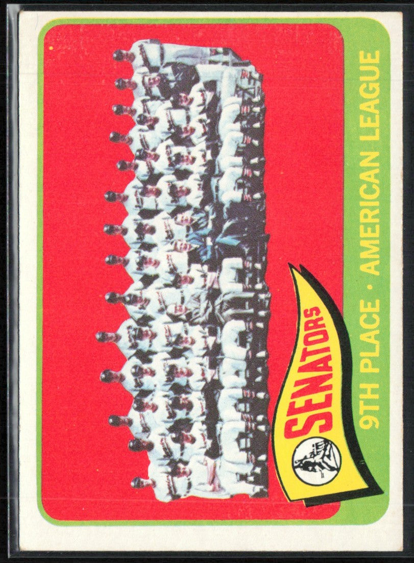 Washington Senators 1965 Topps #267.0 Boston Red Sox