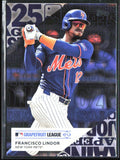 Francisco Lindor 2025 Topps Training Grounds #TG-11 New York Mets