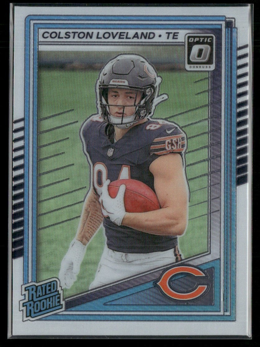 Colston Loveland 2025 Donruss Optic RC #204 Chicago Bears