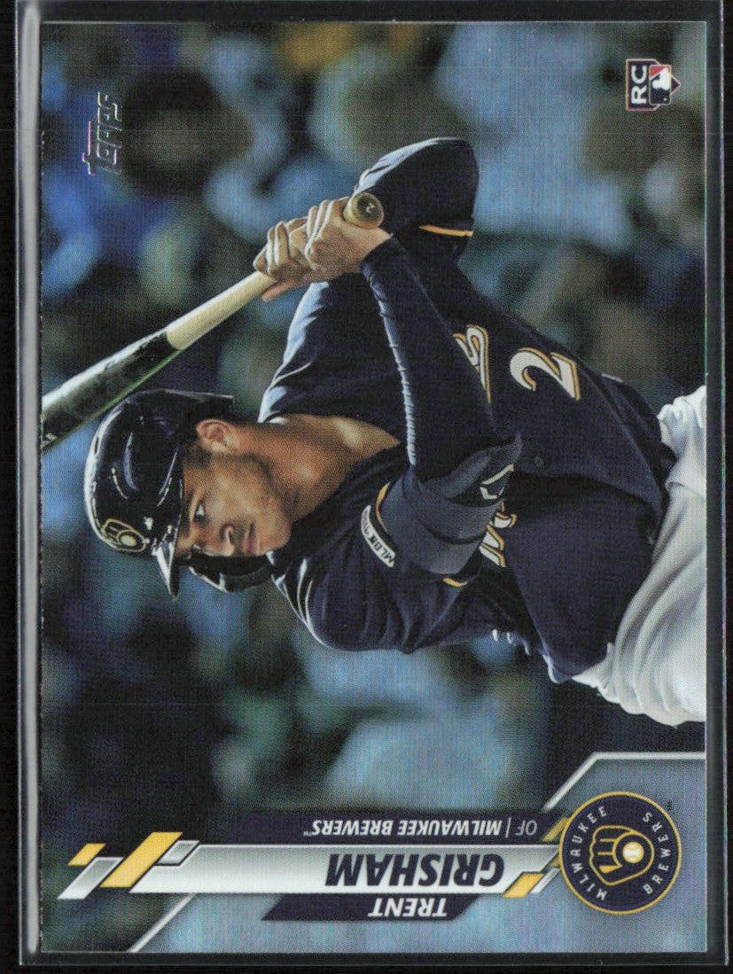 Trent Grisham 2020 Topps Rainbow Foil RC #9 Milwaukee Brewers