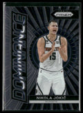 Nikola Jokic 2023 Panini Prizm Dominance #10 Denver Nuggets