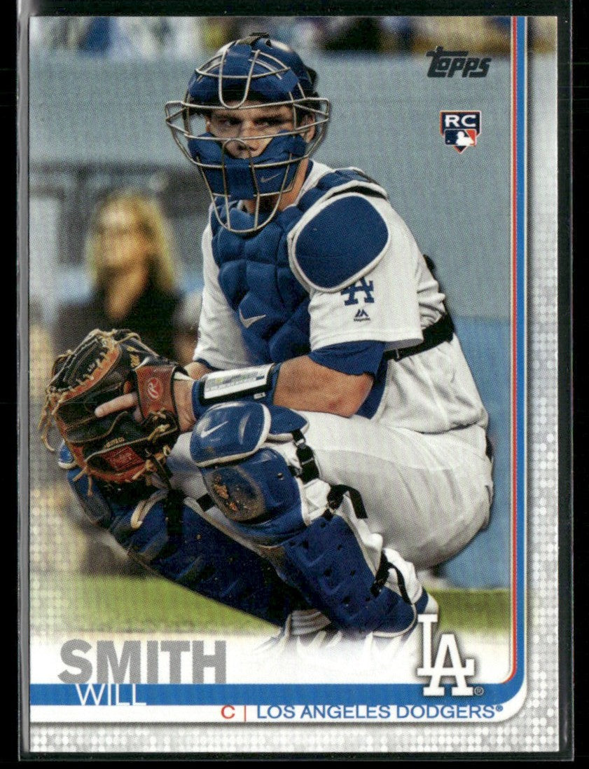 Will Smith 2019 Topps Update RC #US199 Los Angeles Dodgers