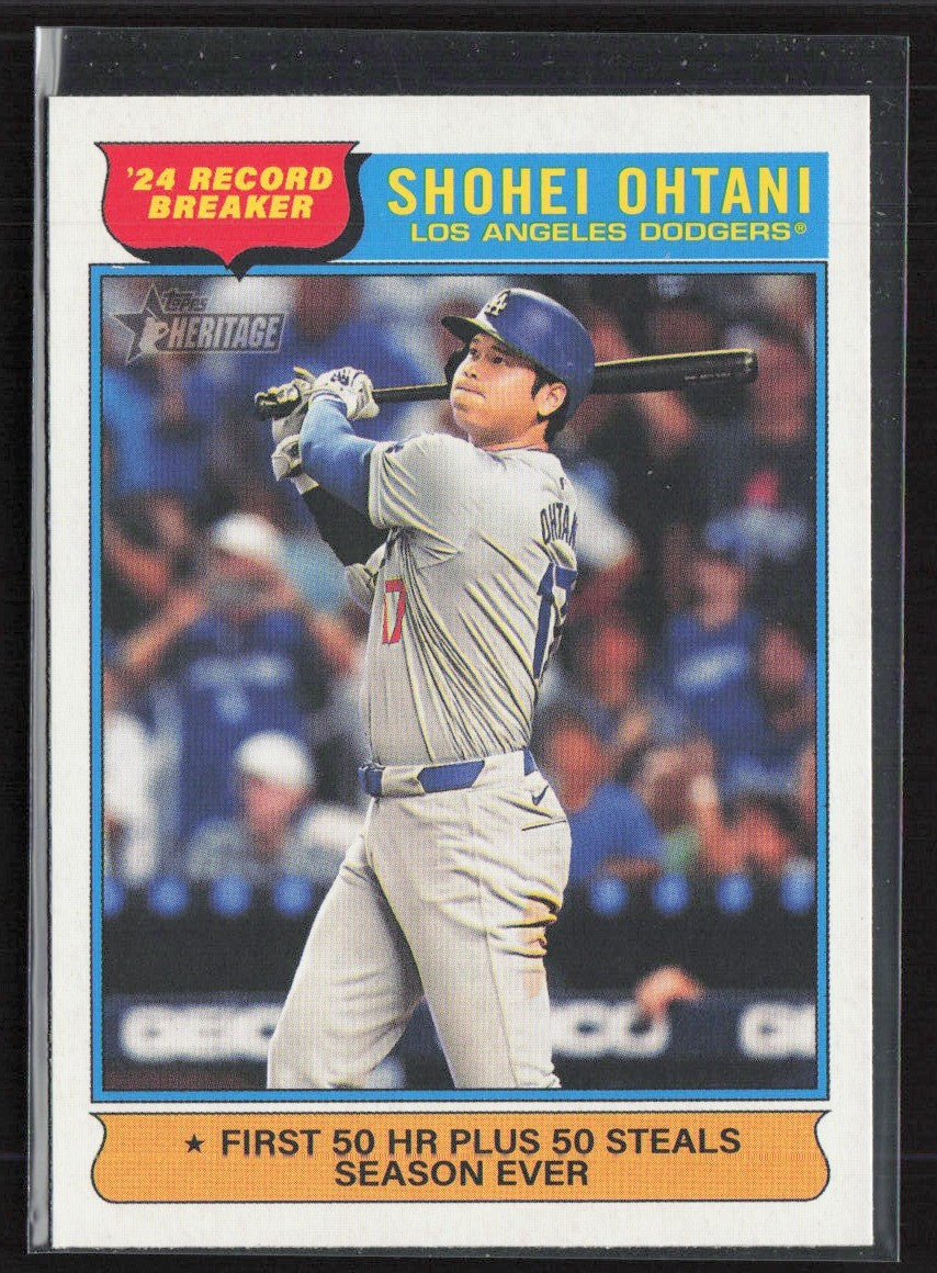 Shohei Ohtani 2025 Topps Record Breaker #1 Los Angeles Dodgers