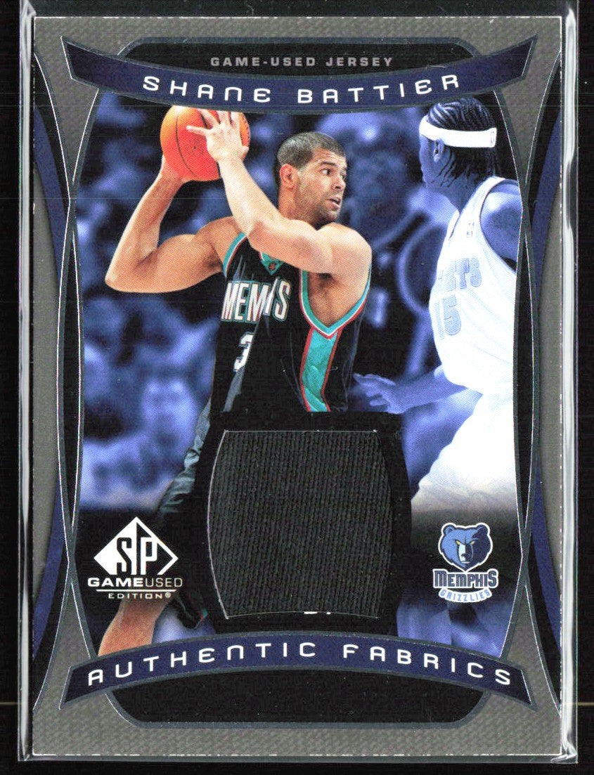 Shane Battier 2004 SP Game Used Edition Authentic Fabrics Jersey #AF-SB