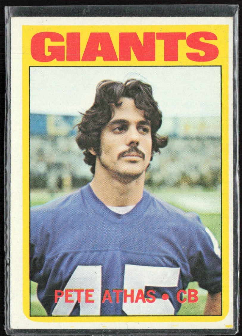 Pete Athas 1972 Topps #48 New York Giants