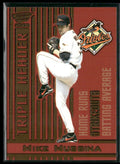 Mike Mussina 2000 Pacific Revolution Triple Header #24 Baltimore Orioles