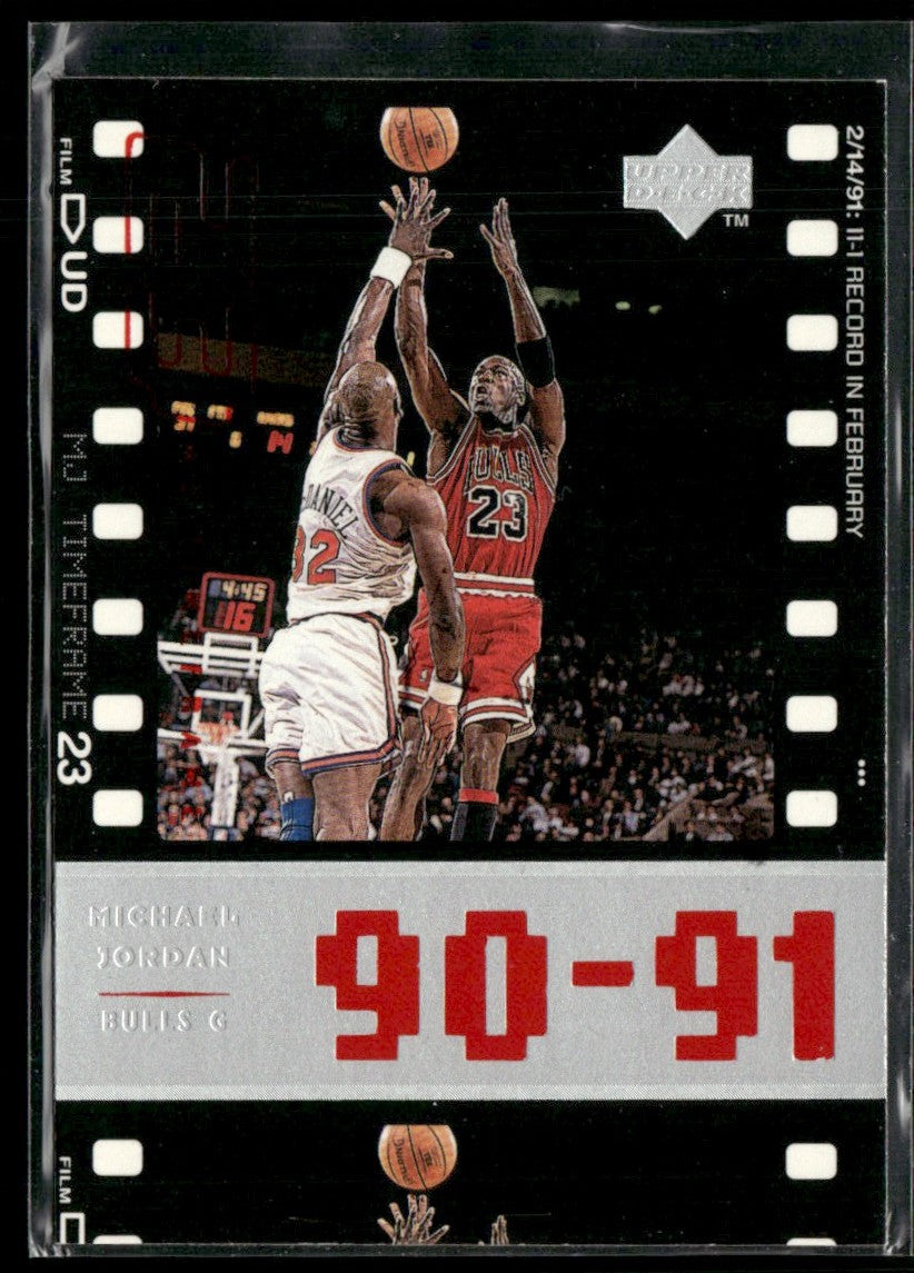 Michael Jordan 1998 Upper Deck MJ TimeFrame #49 Chicago Bulls
