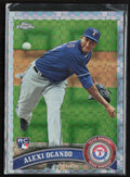 Alexi Ogando 2011 Topps Chrome X-Fractor RC #188 Texas Rangers