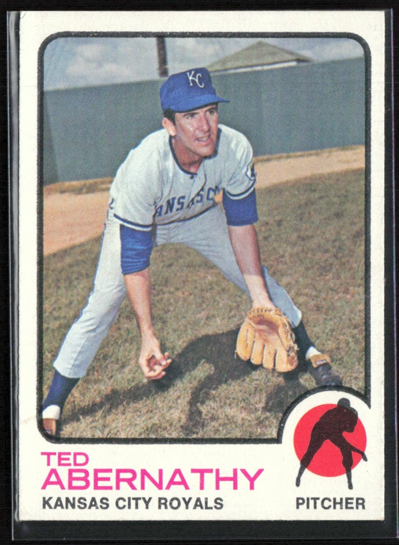 Ted Abernathy 1973 Topps #22 Kansas City Royals