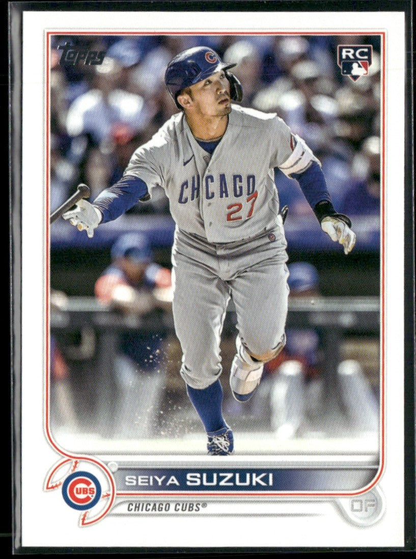 Seiya Suzuki 2022 Topps Update RC #US250 Chicago Cubs
