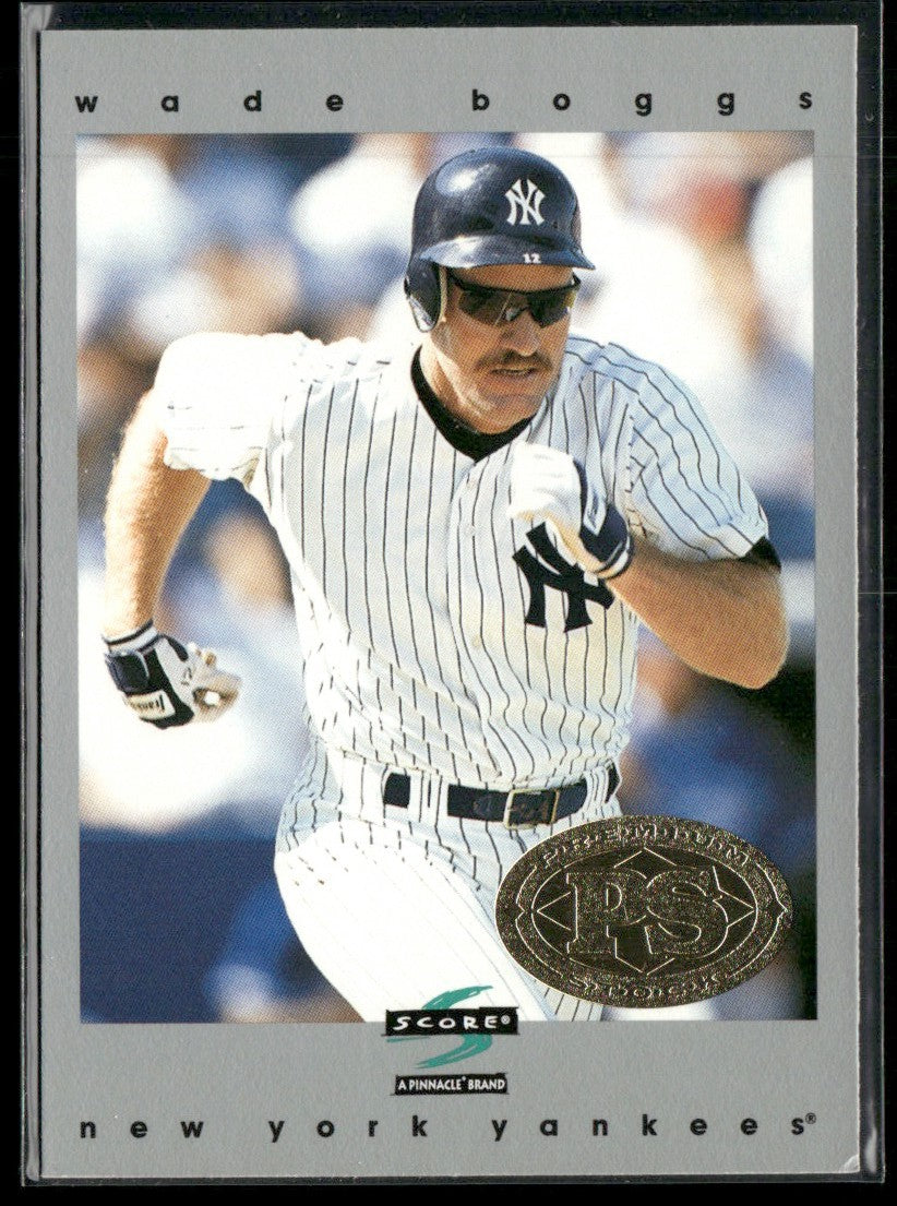 Wade Boggs 1996 Score Premium Stock #167 New York Yankees