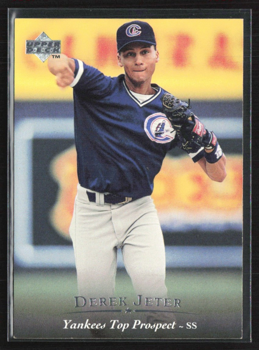 Derek Jeter 1995 Upper Deck Minor League Top Prospect #1 New York Yankees
