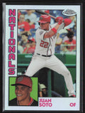Juan Soto 2019 Topps Chrome 1984 Topps Refractor #84TC-2 Washington Nationals
