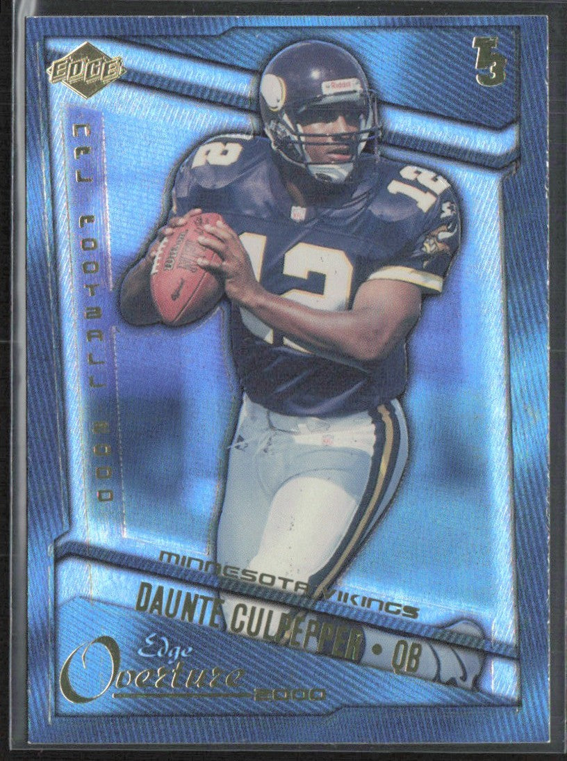 Daunte Culpepper 2000 Collector's Edge Overture #T3 Minnesota Vikings