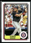 James Wood 2025 Topps Boardwalk and Baseball RC #87BB-3 Washington Nationals