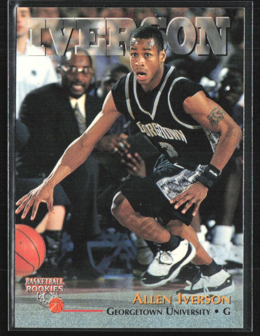 Allen Iverson 1996 Score Board RC #1 Georgetown Hoyas