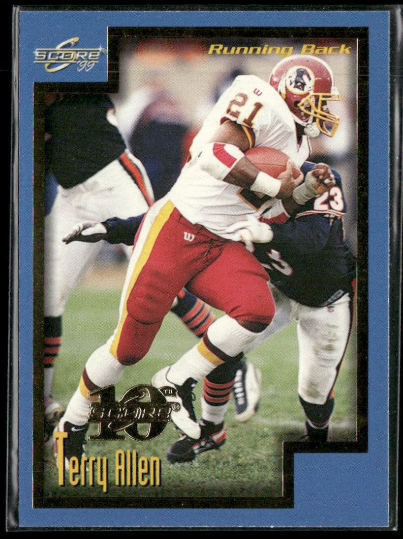Terry Allen 1999 Score Showcase /1989 #45 Washington Redskins