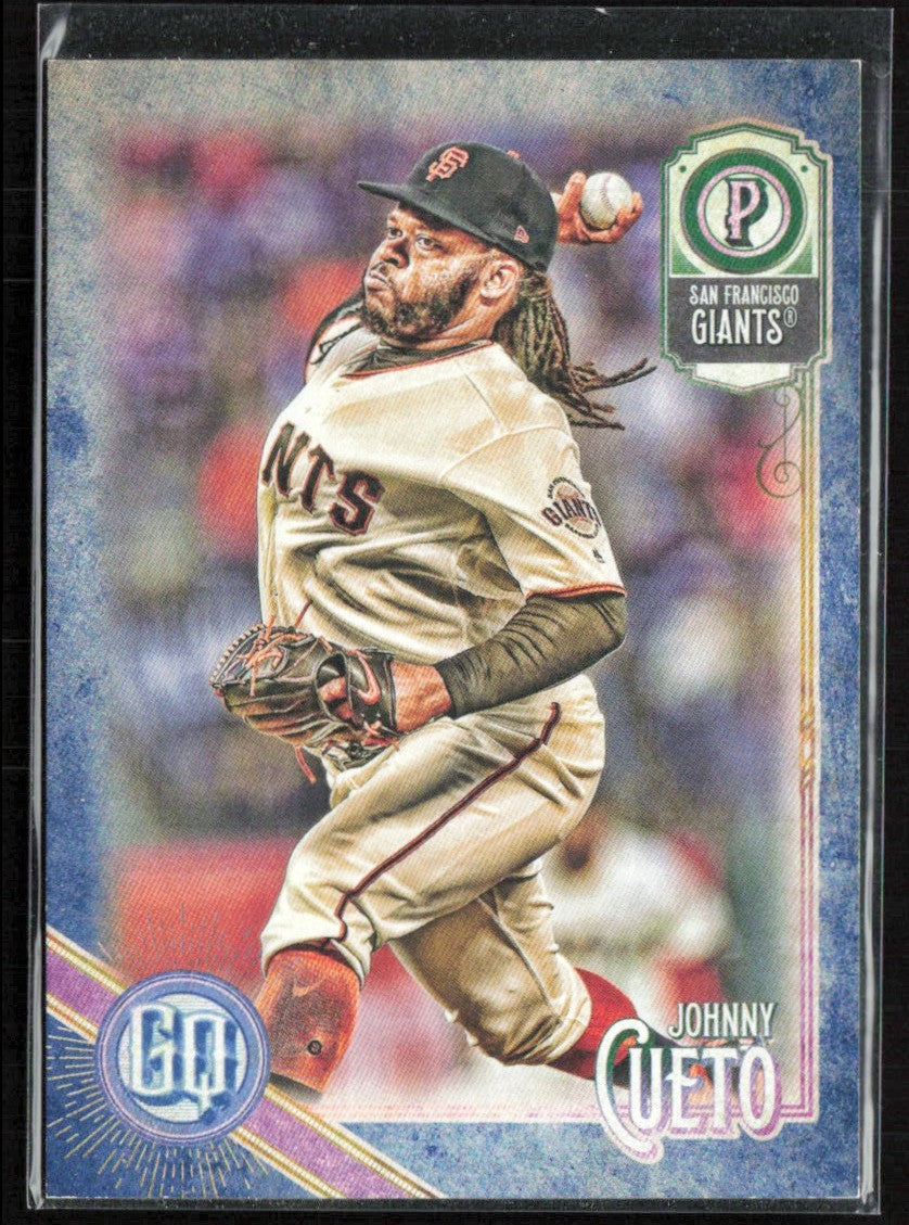 Johnny Cueto 2018 Topps Gypsy Queen Indigo /250 #20 San Francisco Giants