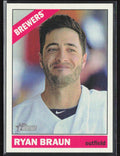 Ryan Braun 2015 Topps Heritage SP #474 Milwaukee Brewers