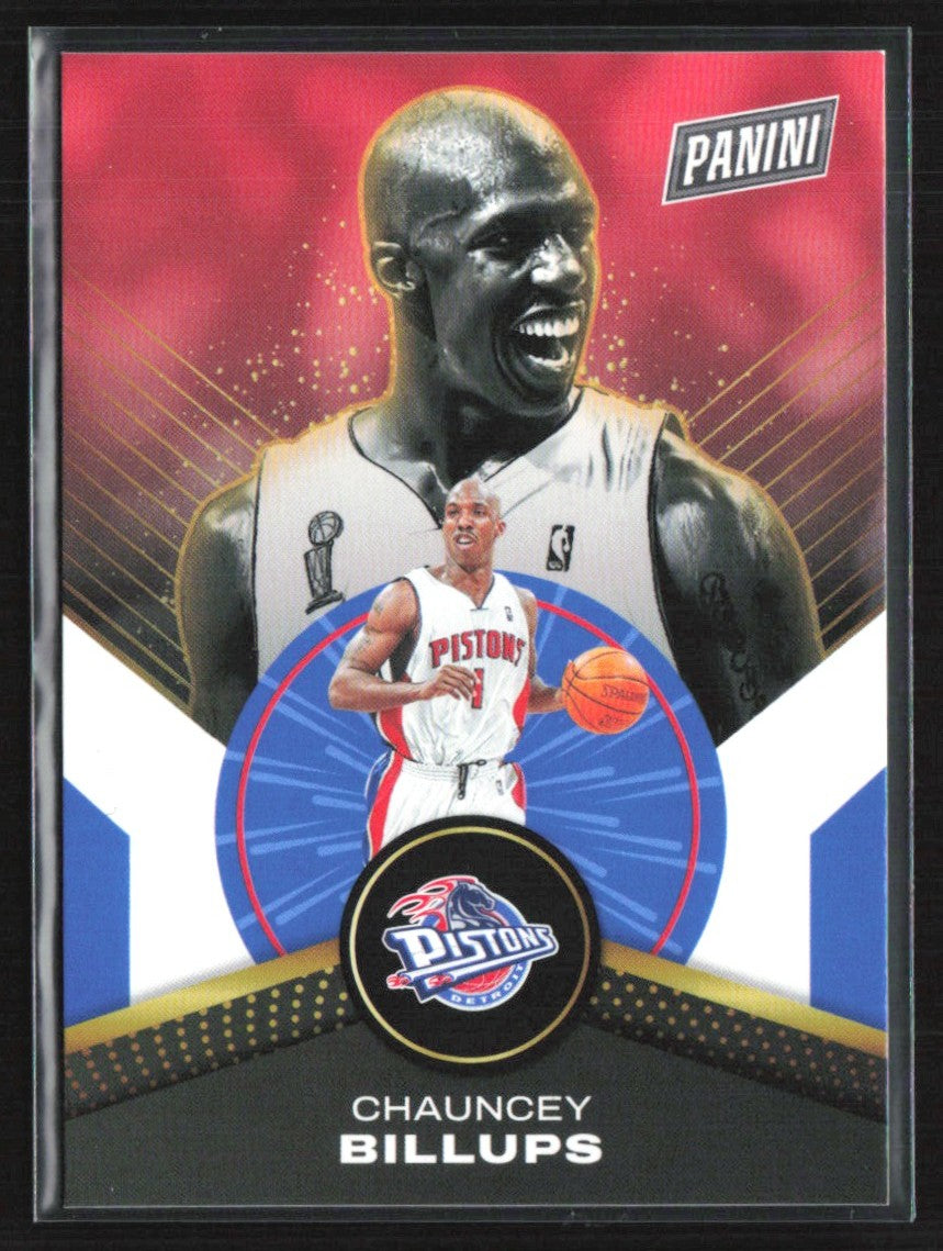 Chauncey Billups 2024 Panini Player of the Day #56 Detroit Pistons