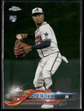 Ozzie Albies 2018 Topps Chrome Update RC #HMT76 Atlanta Braves