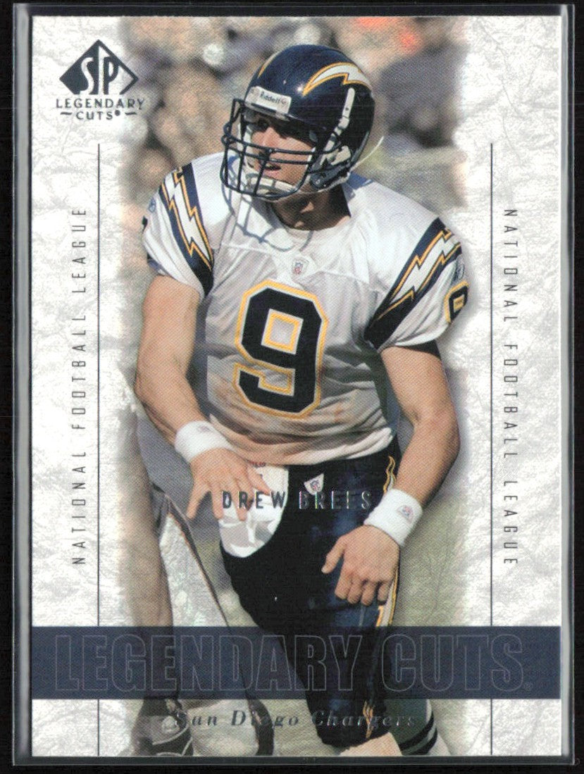 Drew Brees 2002 SP Legendary Cuts #45 San Diego Chargers