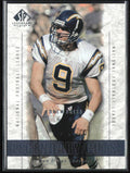 Drew Brees 2002 SP Legendary Cuts #45 San Diego Chargers