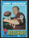 Sonny Jurgensen 1971 Topps #50 Washington Redskins