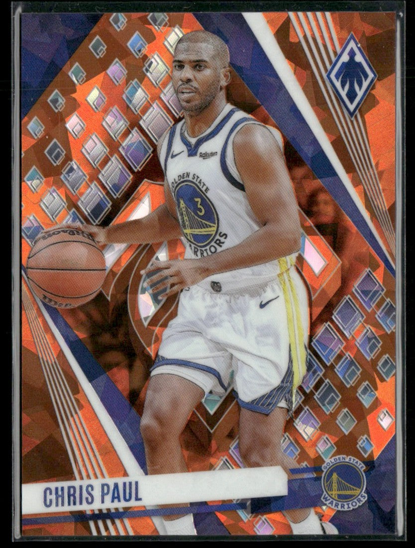 Chris Paul 2023 Panini Phoenix Orange Ice /249 #32 Golden State Warriors