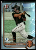 Luis Matos 2022 Bowman 1st Edition Sky Blue #BPPF-55 San Francisco Giants