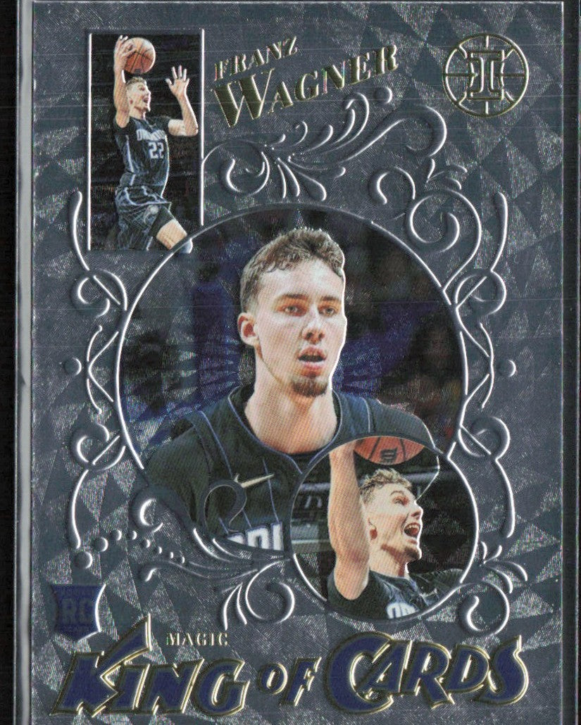 Franz Wagner 2022 Panini Illusions King of Cards RC #32 Orlando Magic