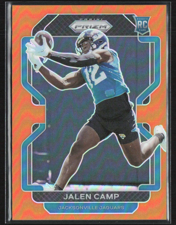 Jalen Camp 2021 Panini Prizm Orange RC /249 #410 Jacksonville Jaguars