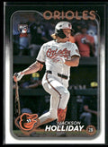 Jackson Holliday 2024 Topps Update RC #US50 Baltimore Orioles
