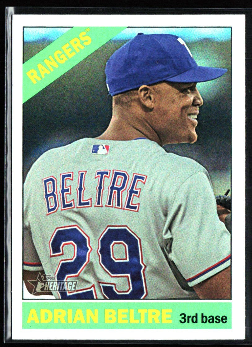 Adrian Beltre 2015 Topps Heritage Chrome Foil #THC-446 Texas Rangers