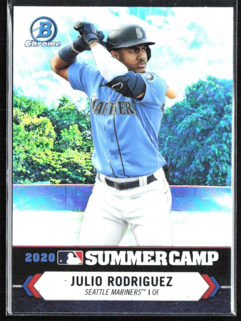 Julio Rodriguez 2021 Bowman Chrome 2020 Summer Camp #SC-17 Seattle Mariners