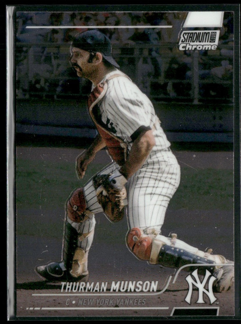 Thurman Munson 2022 Topps Stadium Club Chrome #120 New York Yankees