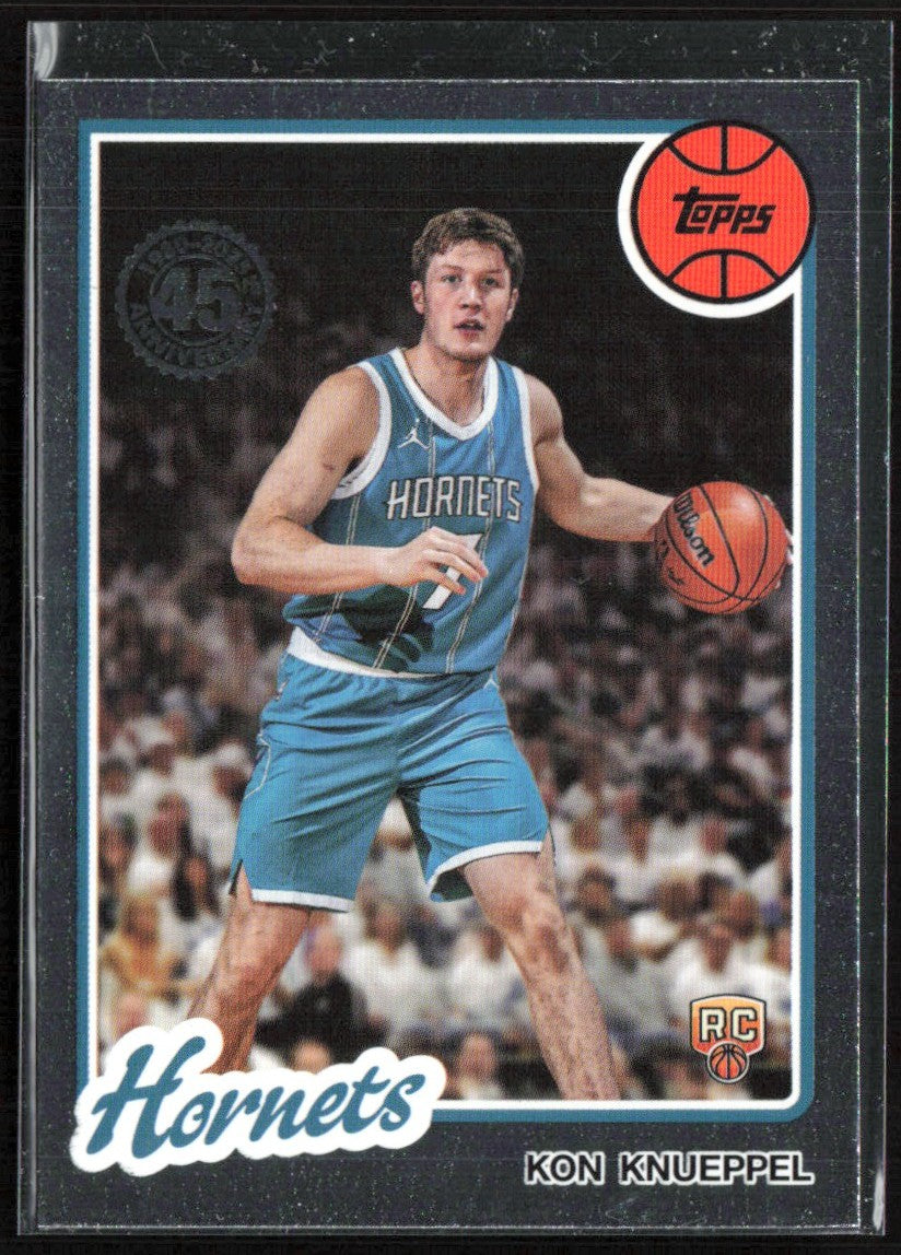 Kon Knueppel 2025 Topps 1980 RC #80BK-53 Charlotte Hornets