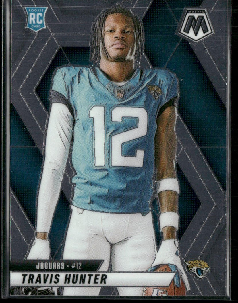 Travis Hunter 2025 Panini Mosaic Rookie Variations RC #279 Jacksonville Jaguars