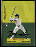 Matt Shaw 2025 Topps Stand-Ups RC #64SU-20 Chicago Cubs