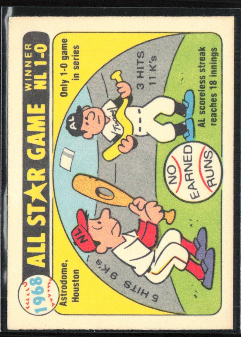1968 All Star Game 1981 Fleer Laughlin