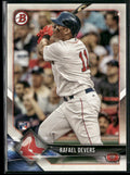 Rafael Devers 2018 Bowman RC #25 Boston Red Sox