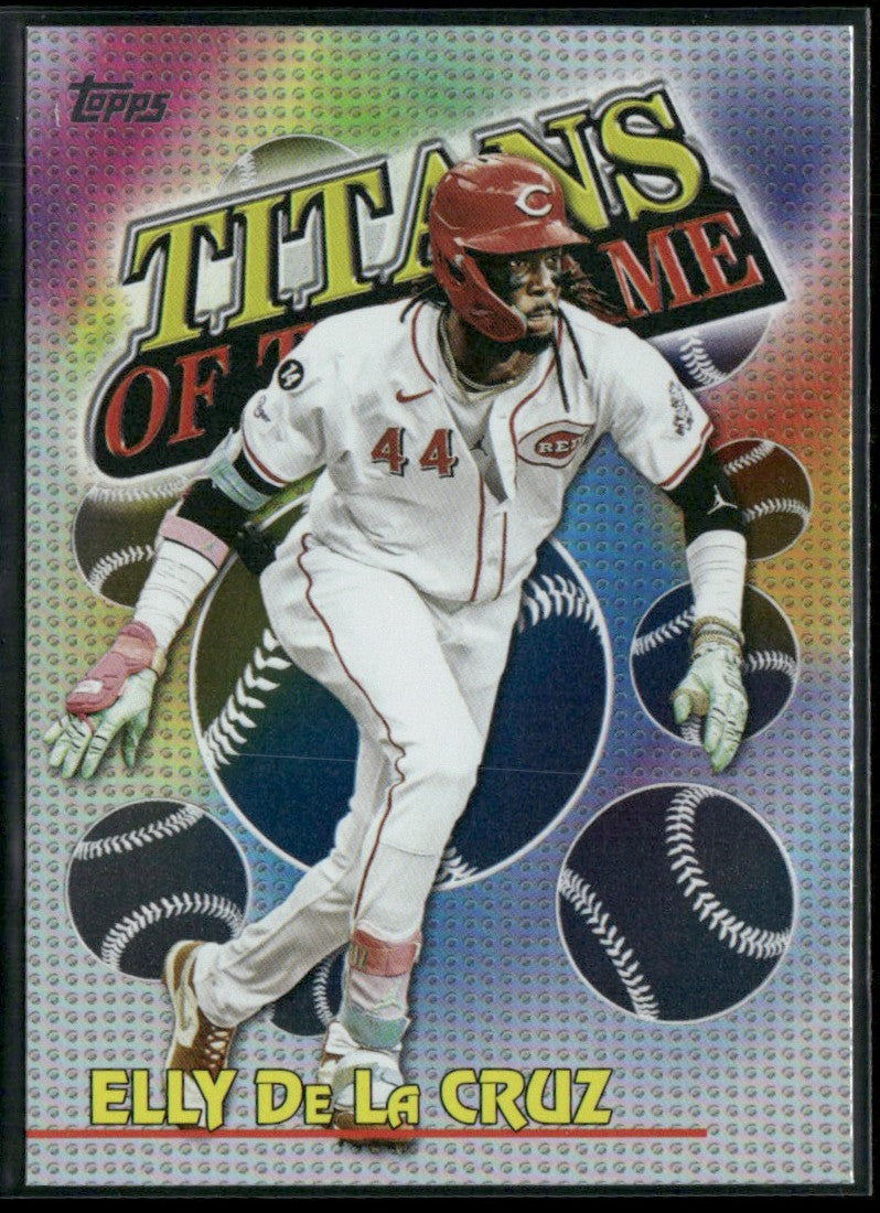 Elly De La Cruz 2026 Topps Titans of the Game #TOG-5 Cincinnati Reds