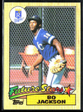 Bo Jackson 1987 Topps Future Stars RC #170 Kansas City Royals