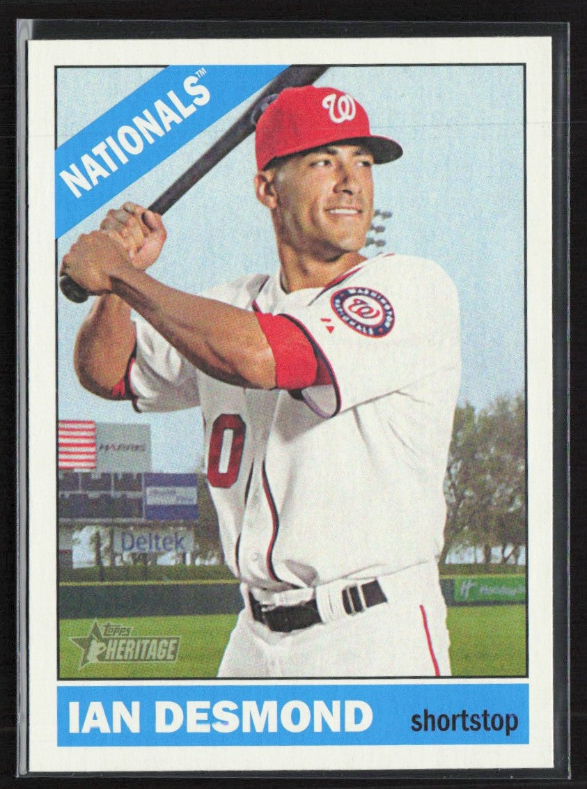 Ian Desmond 2015 Topps Heritage SP #477 Washington Nationals